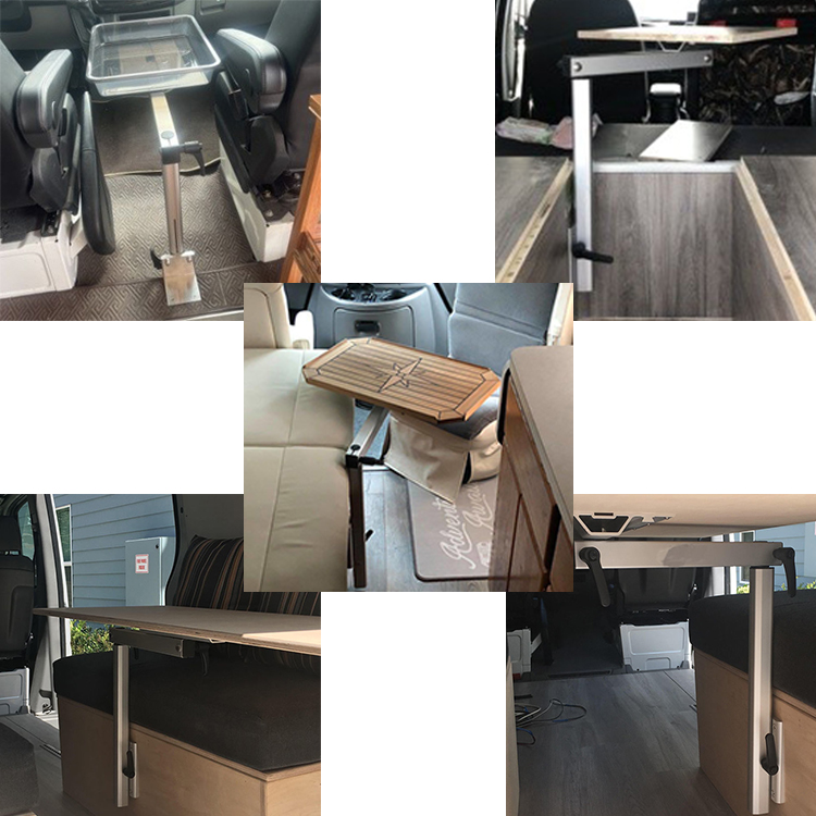 Поворотный стол для автофургона