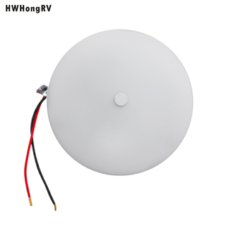 HWHongRV 10 В-30 В светодиодный внутренний светильник 4,3 дюйма шайба для автодома с переключателем 3 Вт купольный светильник для автодома для морского дома на колесах