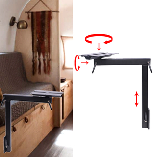 Комплект опоры для морского поворотного стола. Регулируемая ножка стола-фургона и складная головка стола для хранения столешницы. Съемные ножки стола без разборки.