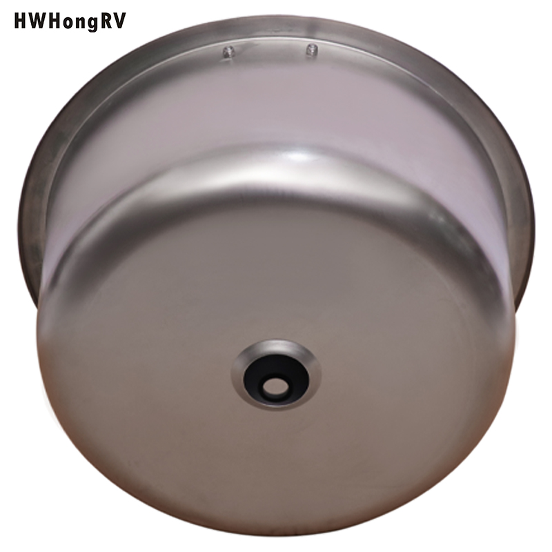 HWHongRV аксессуары для автодома дом на колесах раковина из нержавеющей стали со застекленной крышкой складная раковина для лодки встроенный кран