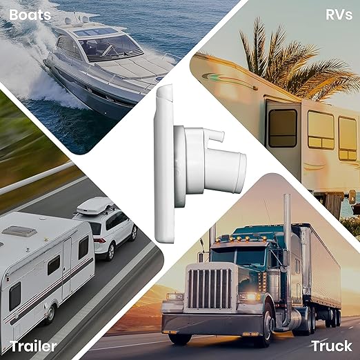 Водозаборное отверстие для автофургона с крышкой, входное отверстие для самотечного заполнения водой с квадратной байонетной крышкой, магнитное притяжение и ключи блокировки, подключение пресной воды для лодок-домов на колесах Rv Camper