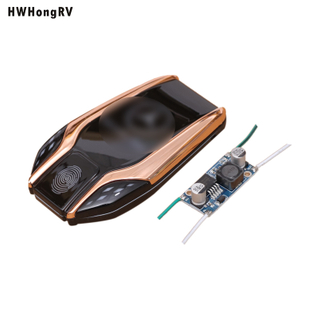 HWhongRV RV Van Ambient Light Автомобильный логотип с подсветкой может менять цвет с помощью сенсорного переключателя