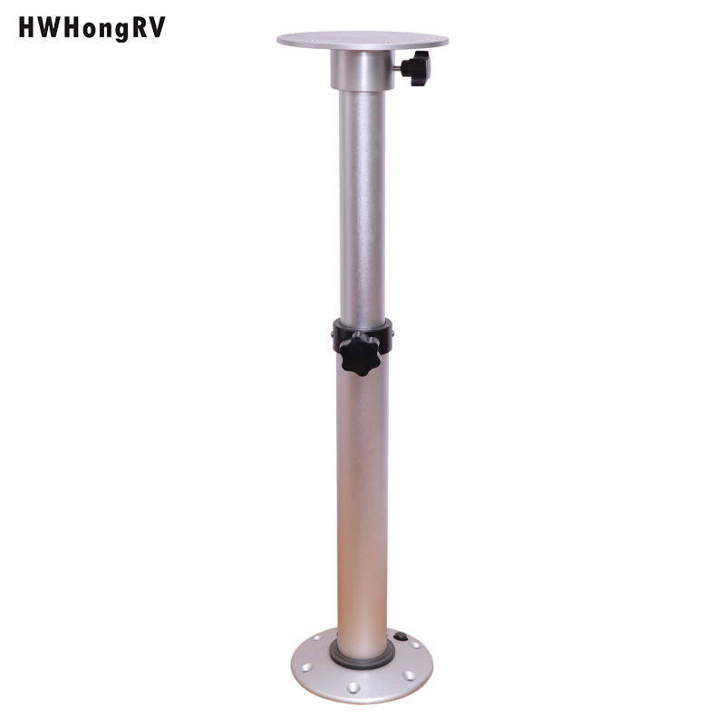 HWHongRV RV Алюминиевые телескопические ножки стола, фургон, регулируемая по высоте опора, ножка обеденного стола-фургона для дома на колесах
