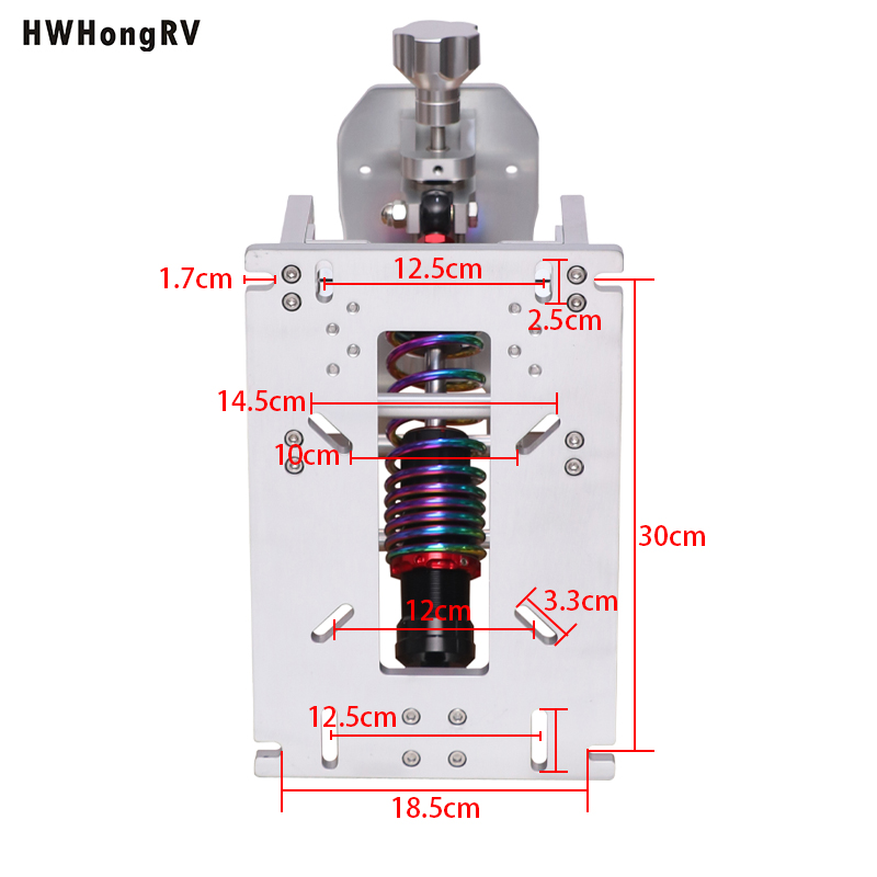 Сиденья для корабля HWhongRV Основание сиденья с подвеской для сидений для морских судов Стул с подвеской Подвеска/основание Амортизационная подвеска сиденья для лодки Регулируемый алюминий морского класса Подвеска сиденья для морской лодки Основание на подставке