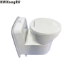 Туалет для фургона и фургона Туалет-лодочка с вращающейся чашей