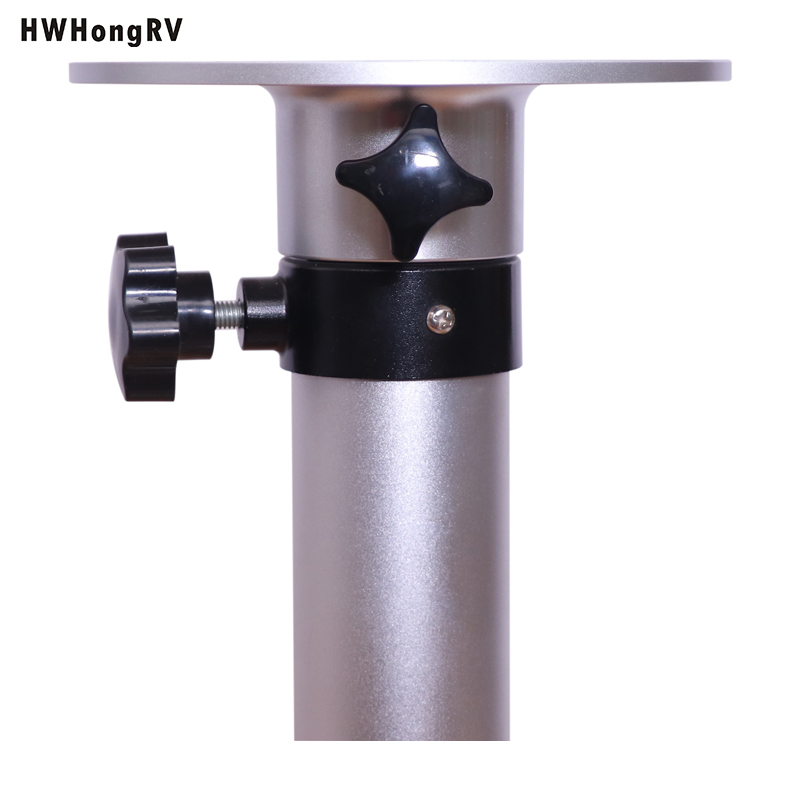 HWHongRV RV Алюминиевые телескопические ножки стола, фургон, регулируемая по высоте опора, ножка обеденного стола-фургона для дома на колесах