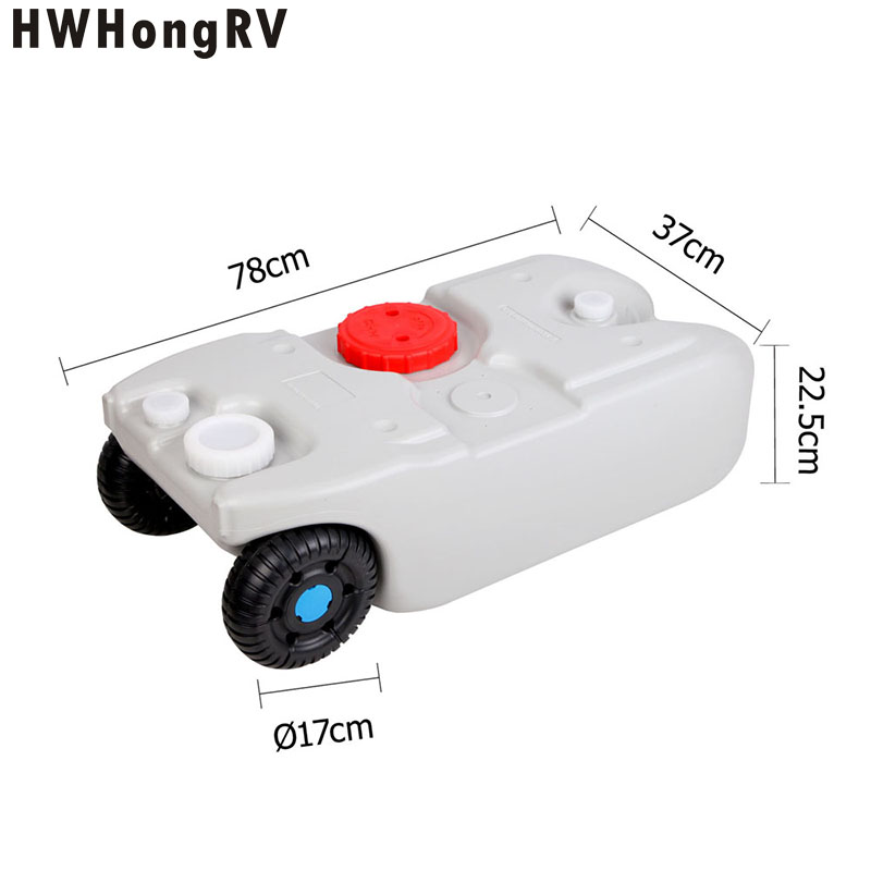 40л колесный резервуар для воды, портативный открытый караван, кемпинг, дом на колесах, контейнер, 40л портативный колесный резервуар для воды, кемпинговый караван для хранения