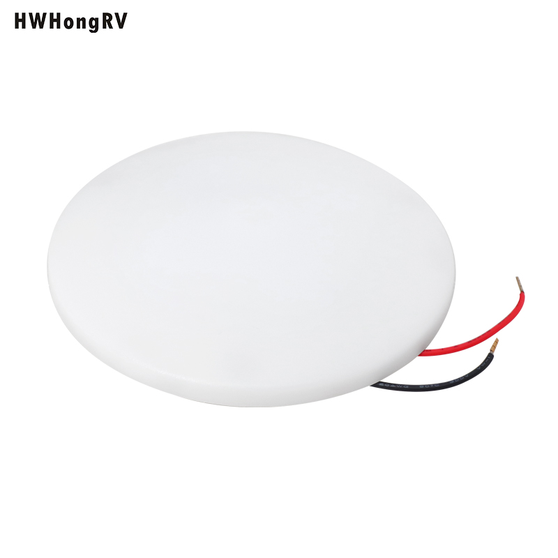 HWHongRV 10V-30V светодиодный внутренний светильник 4,3 дюйма Puck Light 3W RV купольный светильник для морского дома на колесах