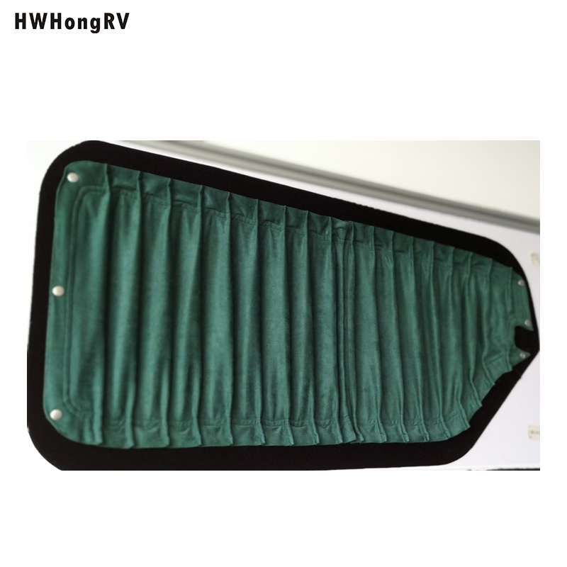 Окно кемпера HWHongRV. Оконные шторы Sunguard RV также подходят для прицепа.