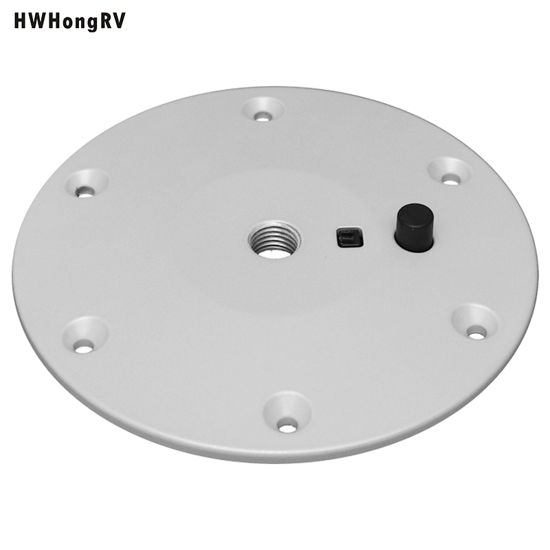 HWHongRV Система ножек стола для дома на колесах или лодки - поверхностное крепление для обеденной зоны для автофургона Ножка стола Современная элегантная обеденная подставка для автодома Комплект морского стола с быстрым выпуском для яхты