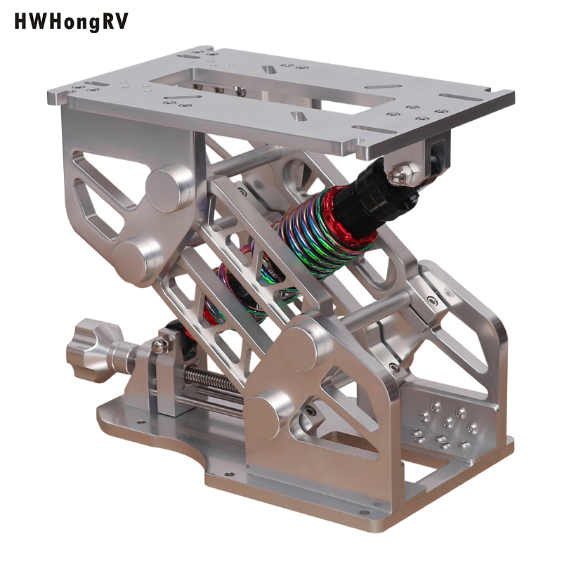 Сиденья для корабля HWhongRV Основание сиденья с подвеской для сидений для морских судов Стул с подвеской Подвеска/основание Амортизационная подвеска сиденья для лодки Регулируемый алюминий морского класса Подвеска сиденья для морской лодки Основание на подставке