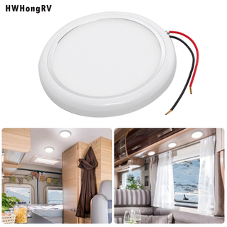 Светодиодный светильник для чтения на крыше автомобиля, каравана, кемпервана, фургона, прицепа, интерьер 10-30 В, купольный потолочный светильник, динамическая RGB мигающая лампа