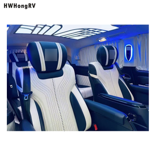 Окно кемпера HWHongRV. Оконные шторы Sunguard RV также подходят для прицепа.