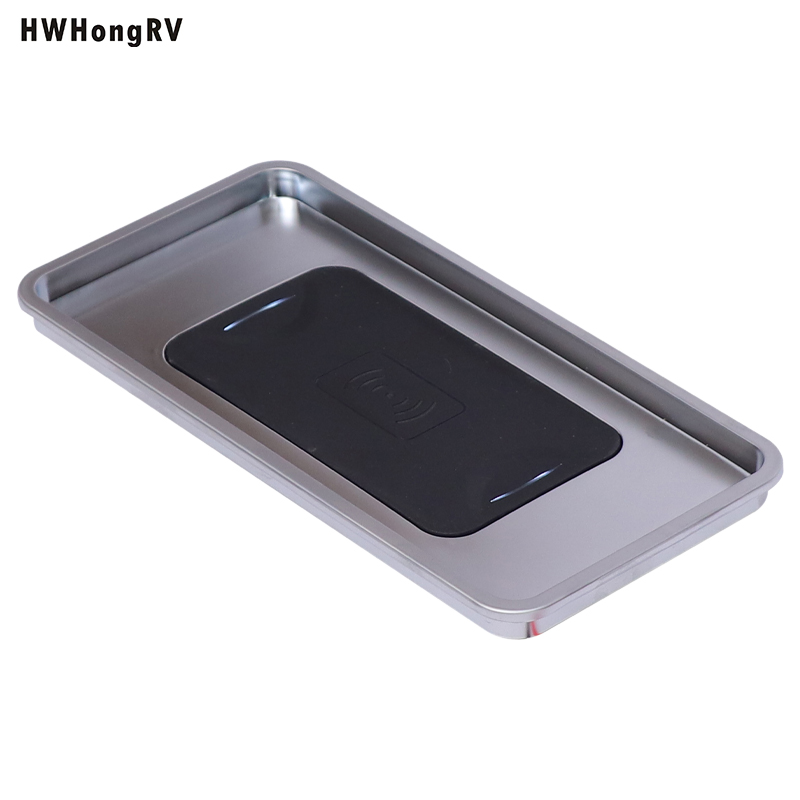 HWhongRV аксессуары для кемперов 12 В зарядное устройство для телефона в автомобиле Беспроводное зарядное устройство для фургона Автомобильная зарядка телефона