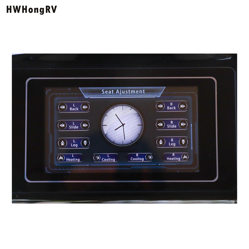 Комфортный центральный подлокотник Цвет Индивидуальная роскошная кожаная спинка Диван Сиденье Интерьер Тюнинг MPV VAN RV Сиденье для лимузина