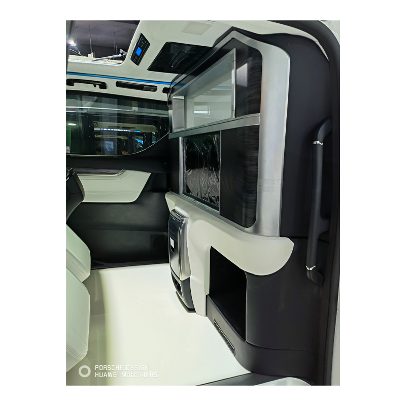 HWHongRV microbus vip car полная перегородка с телевизором для лимузина-фургона