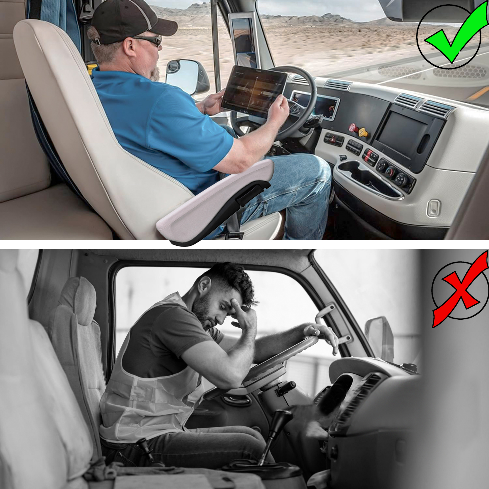 Подлокотник правого сиденья, регулируемые износостойкие аксессуары для подлокотников для легковых автомобилей, грузовиков, пикапов RV 